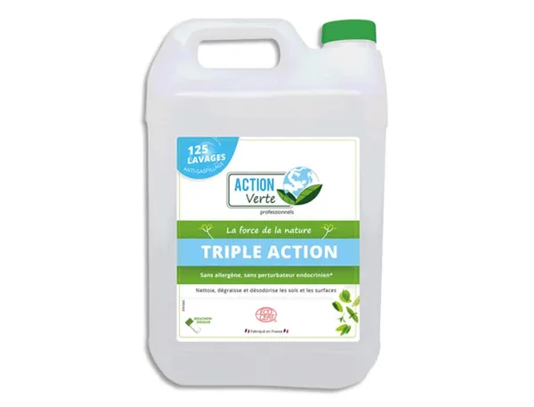 Nettoyant degraissant multi-usages action verte bidon 5 l parfum menthe — Non classé