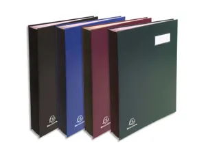 Parapheur direction exacompta 24 compartiments couverture pvc format 24 x 32 cm coloris assortis — Non classé