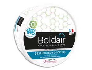 Gel destructeur d odeurs boldair sans parfum neutre pot de 300 g — Non classé