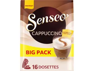Dosettes cafe cappuccino sens eo paquet de 16 125 g — Non classé