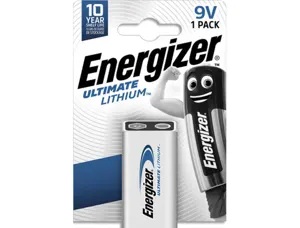 Pile energizer ultimate lithium 9v 6lr61 unité — Non classé