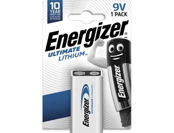 Pile energizer ultimate lithium 9v 6lr61 unité — Non classé
