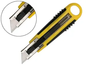 Cutter q-connect rétractable lame 18mm — Non classé
