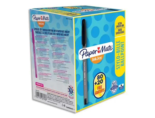 Paper:Mate Stylo à bille InkJoy 100, Value pack, noir — Fournitures — vue 2