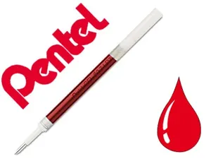 Recharge pentel roller encre gel energel bl57/bl77/bl107 largeur moyenne coloris rouge — Non classé
