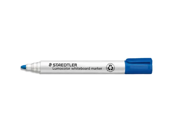 Marqueur staedtler tableau blanc dry safe pointe ogive bleu — Non classé