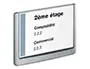 DURABLE Plaque de porte CLICK SIGN, format A5, graphite — Aménagement d'espace — vue 2