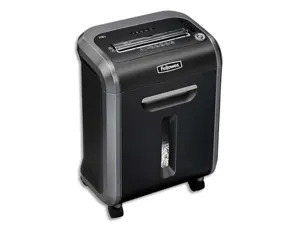 Destructeur fellowes 79ci coupe croisée 4x38mm capacité 16f vitesse 3.3m/min 47x38x26cm 12.8kg couleur noir — Non classé