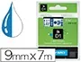 DYMO Ruban d'étiquette D1 bleu/blanc, 9 mm x 7 m — Informatique & bureautique — vue 2