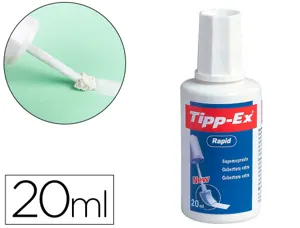 Correcteur tipp-ex rapid pinceau liquide flacon 20ml — Non classé