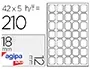 APLI Etiquette multi-usage, 12 x 18 mm, blanc — Fournitures — vue 2