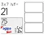 APLI Etiquette multi-usage, 34 x 75 mm, blanc — Fournitures — vue 2