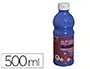 Peinture Acrylique Lefranc Bourgeois Glossy Fluide Brillante Indélébile Multi-Supports Bleu Primaire Flacon 500 ml… — vue 2