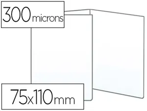Étui protection elba pvc 20/100e 75x110mm spécifique permis conduire — Non classé