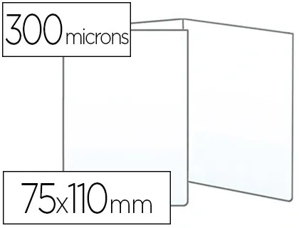Étui protection elba pvc 20/100e 75x110mm spécifique permis conduire — Non classé