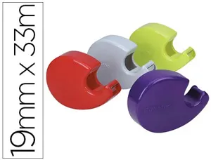 Rubafix Dévidoir escargot DR33, en plastique ABC, non équipé — Rubans adhésifs & dévidoirs