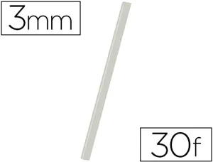 EXACOMPTA Peigne à relier Serodo, A4, 3 mm, transparent — Classement & archivage