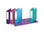 Classeur Levier Esselte Chromos Plus A4 Polypropylène Griffes Blocage Dos 80 mm Grand Porte-Étiquette Coloris… — vue 2