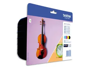 Cartouche d'encre original brother lc127xlvalbp noir/cyan/magenta/jaune pack 4 couleur — Non classé