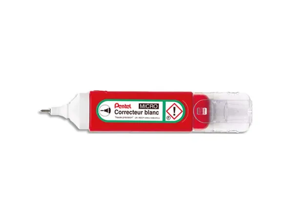 Stylo correcteur pentel pentex micro largeur trace bille 1.4mm sans pvc 12ml — Non classé