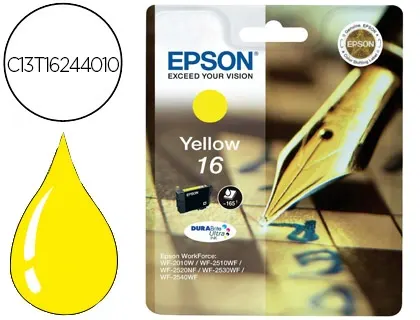 Cartouche d'encre original epson c13t16244010 165 p jaune — Non classé