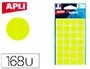 APLI Pastille de signalisation, diamètre: 15 mm, jaune — Fournitures — vue 2