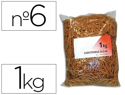 Bracelet caoutchouc sign étroit 60x1.5mm sachet 1kg — Non classé
