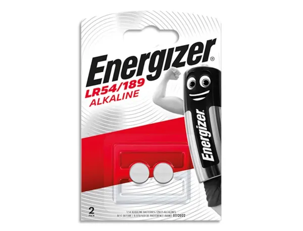 Pile Energizer Miniature Appareils Électroniques I.c.e. Lr54 1.5v Blister 2 Unités — Informatique & bureautique
