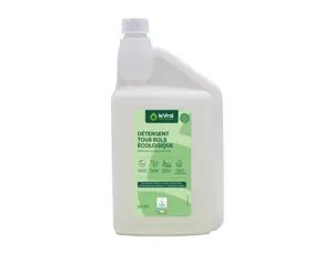Detergent tous sols enzymatique nettoie degraisse vitres surfaces modernes parfum frais pin des landes flacon doseur 1l —…