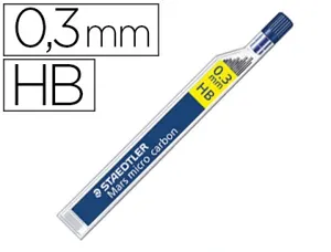 Mine graphite staedtler mars micro 0.3mm hb carbon papier standard dessin tous portemines étui 12 unités — Non classé