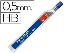 Mine graphite staedtler mars micro 0.5mm hb carbon papier standard dessin tous portemines étui 12 unités — Non classé