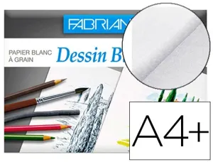 Papier dessin fabriano à grain 224g a4+ pochette 12f — Non classé
