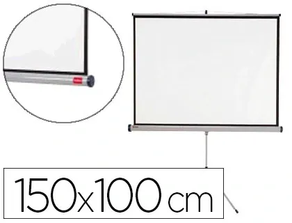 Écran projection nobo trépied format 16/10 inclinaison repliable poids 7.50kg 150x100cm — Non classé