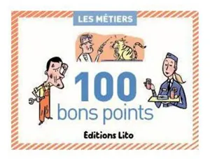 Bon point éditions lito les métiers texte pédagogique au verso 61x82mm boîte 100 unités — Non classé