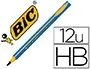 Crayon Graphite Bic D'apprentissage Corps Triangulaire Mine Ultra-Solide Hb 4mm Coloris Bleu — Fournitures — vue 2