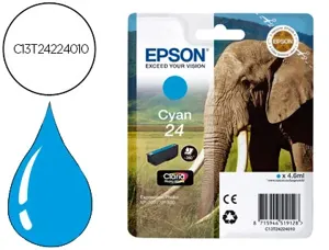 Cartouche d'encre original epson c13t24224010 360 p cyan — Non classé