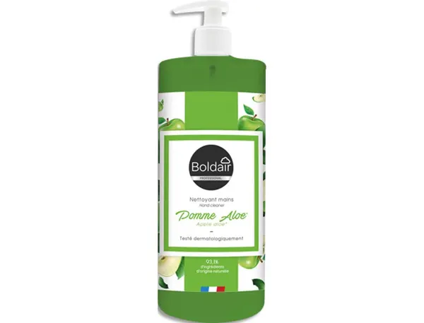 Savon boldair glycérine lavag e fréquent nettoie dégraisse protège cuisine toilette atelier parfum pomme flacon 500ml — Non…