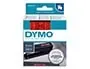 DYMO Ruban d'étiquette D1 noir/rouge, 9 mm x 7 m — Informatique & bureautique — vue 2