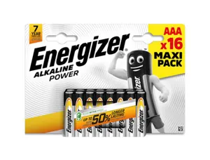 Pile energizer alcaline power i.c.e. lr03 taille aaa blister 16 unités — Non classé