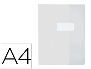 Protège-cahier elba pvc cristal 15/100e coins renforcés 240x320mm incolore — Non classé