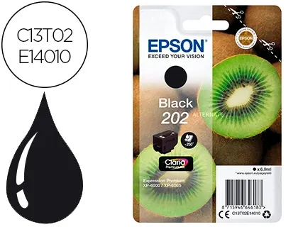 Cartouche d'encre original epson 202 250 p noir — Non classé