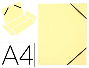 ELBA Chemise à élastiques Carte Forte, A4, jaune — Chemises & trieurs