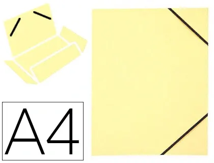 ELBA Chemise à élastiques Carte Forte, A4, jaune — Chemises & trieurs