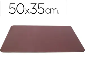 Sous-main simili cuir coins arrondis coutures fines 35x50cm — Non classé