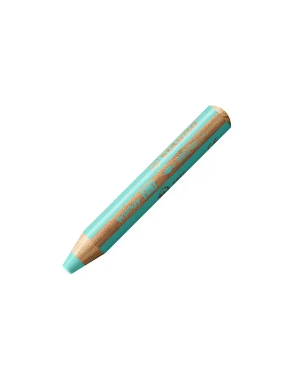 Crayon stabilo woody 3 in 1 multi-talents coloris bleu    pastel — Non classé