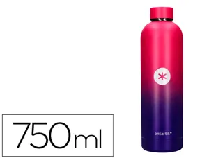 Bouteille isotherme antartik acier inoxydable sans bpa     750ml coloris rose/lilas — Non classé