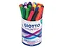 Feutre Giotto Turbo Soft Brush Pointe Pinceau 10 Coloris Assortis Pot 32 Unites — Activités artistiques — vue 2