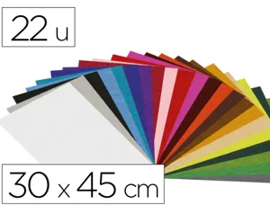 Feutrine innspiro acrylique 1 mm 30x45cm coloris assortis   22 coupons — Non classé