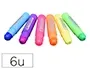 Baton Gouache Stick'color Solide Tous Supports Coloris Fluo Assortis Boite 6 Unites, LA FRANÇAISE DES COULEURS —… — vue 2