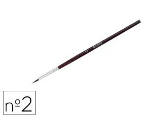 Pinceau o'color poils poney nº2 ideal gouache et aquarellevirole aluminium manche bois  laque lot 10 unites — Non classé